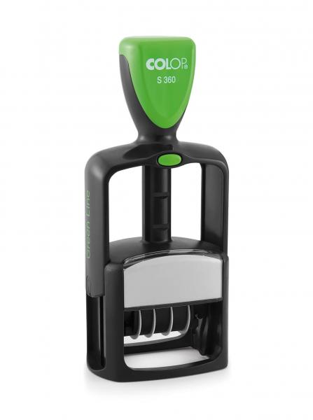 Colop Office S 360 Dater Green Line